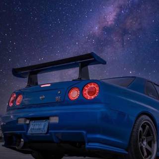 iPhone Nissan Skyline R34 wallpaper