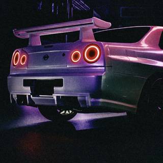 iPhone Nissan Skyline R34 wallpaper