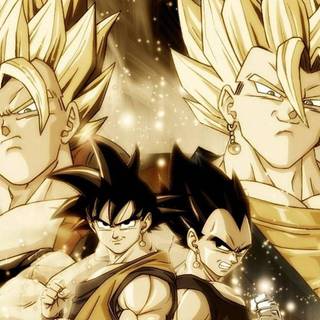 DBZ vintage PC wallpaper