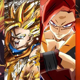 DBZ vintage PC wallpaper