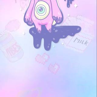 Pastel Kawaii Goth wallpaper