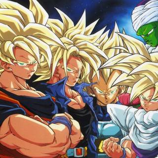 DBZ vintage wallpaper
