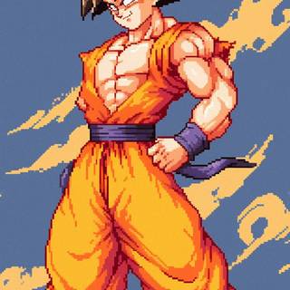 DBZ vintage wallpaper