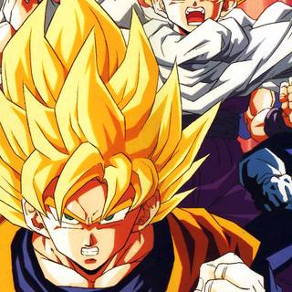 DBZ vintage wallpaper