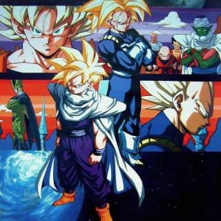 DBZ vintage wallpaper