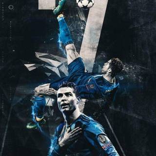 Cristiano Ronaldo art wallpaper