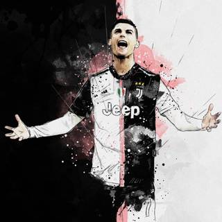 Cristiano Ronaldo art wallpaper
