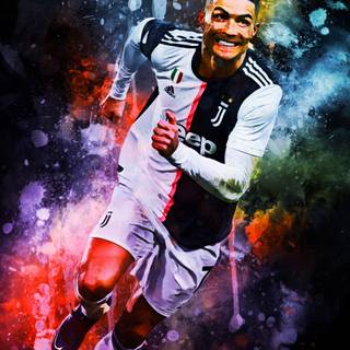 Cristiano Ronaldo art wallpaper