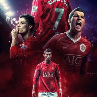 Cristiano Ronaldo art wallpaper
