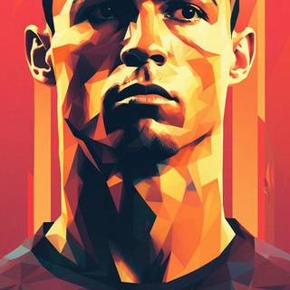 Cristiano Ronaldo art wallpaper