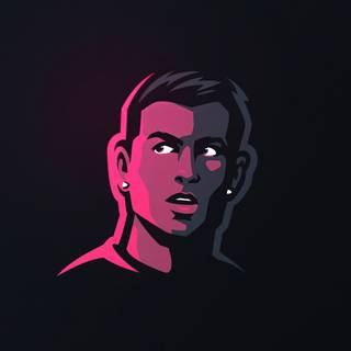 Cristiano Ronaldo art wallpaper