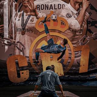 Cristiano Ronaldo art wallpaper