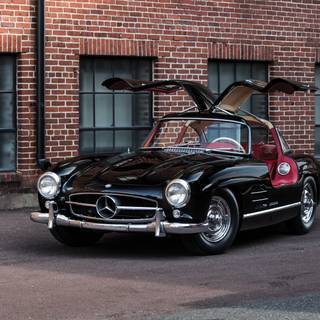 Mercedes Gullwing wallpaper