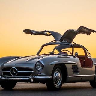Mercedes Gullwing wallpaper
