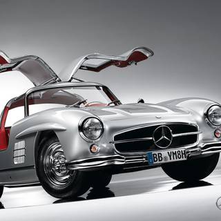 Mercedes Gullwing wallpaper