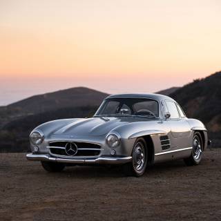 Mercedes Gullwing wallpaper