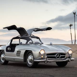 Mercedes Gullwing wallpaper