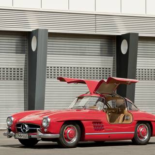 Mercedes Gullwing wallpaper