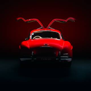 Mercedes Gullwing wallpaper