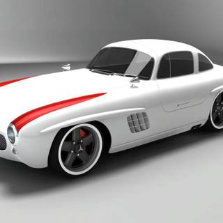 Mercedes Gullwing wallpaper