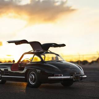 Mercedes Gullwing wallpaper