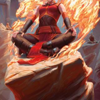 Chandra Planeswalker iPhone wallpaper