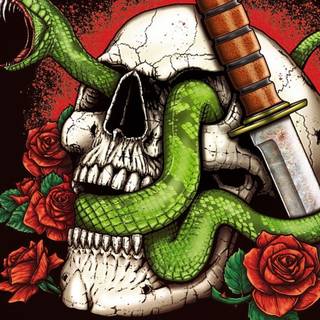 iPhone cool snake wallpaper