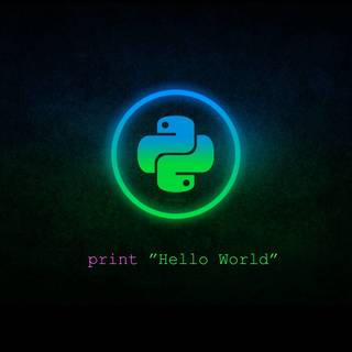 Coding logo wallpaper