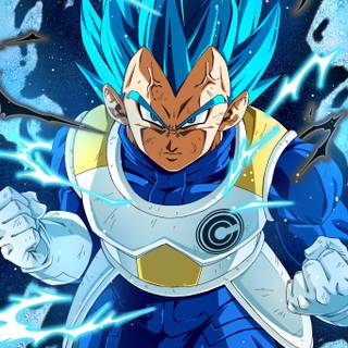SSJB Vegeta wallpaper