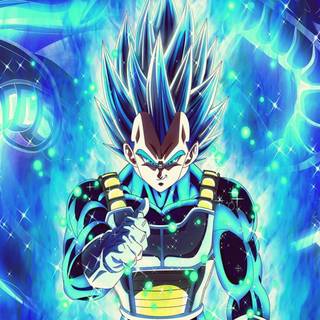 SSJB Vegeta wallpaper