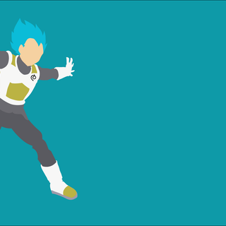 SSJB Vegeta wallpaper