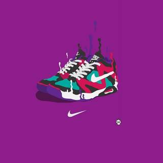 4k Nike shoes wallpaper