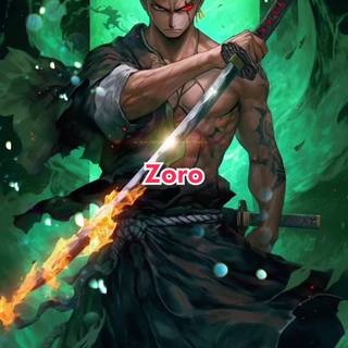 Zoro phone 4k wallpaper