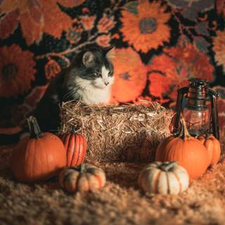 Pumpkin 4k wallpaper