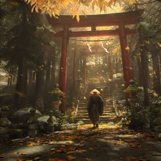 Ghost of Tsushima 4k desktop wallpaper
