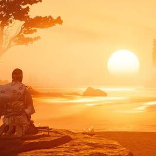 Ghost of Tsushima 4k desktop wallpaper