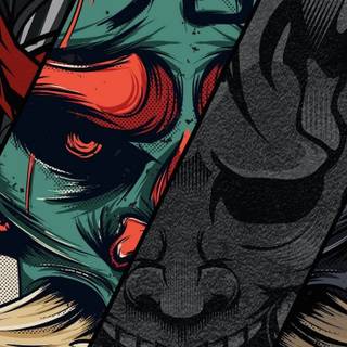 Demon 4k iPhone wallpaper