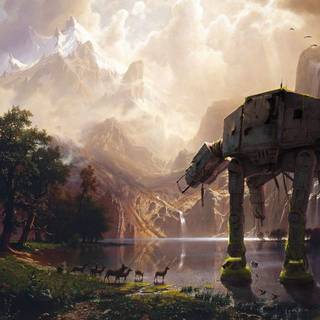 Star Wars autumn wallpaper