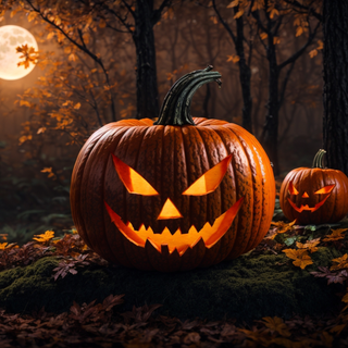 Pumpkin 4k wallpaper