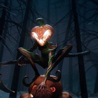 Pumpkin 4k wallpaper