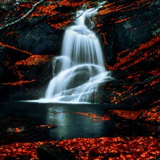 3840x1080 autumn water wallpaper