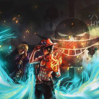 Ace One Pice 4k wallpaper