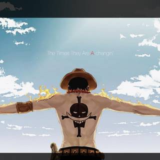 Ace One Pice 4k wallpaper