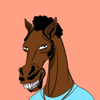 Ugly horse wallpaper