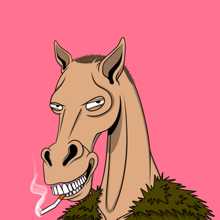 Ugly horse wallpaper