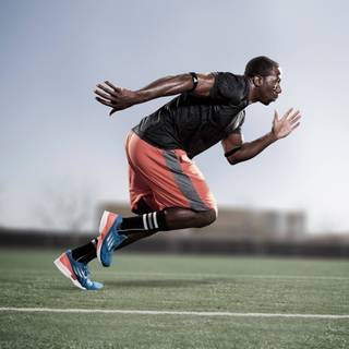 People running wallpaper