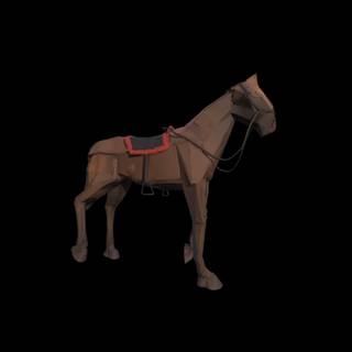 Ugly horse wallpaper