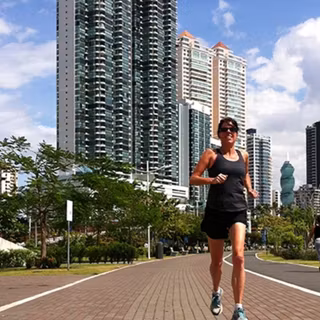 People running wallpaper