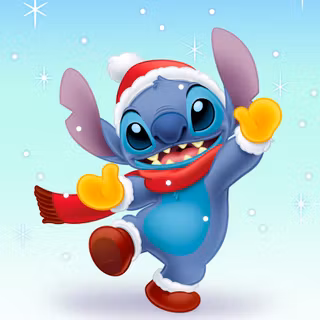 Cute baby Stitch wallpaper