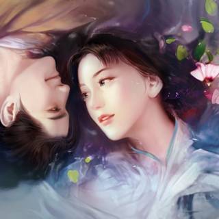 Girl love desktop wallpaper